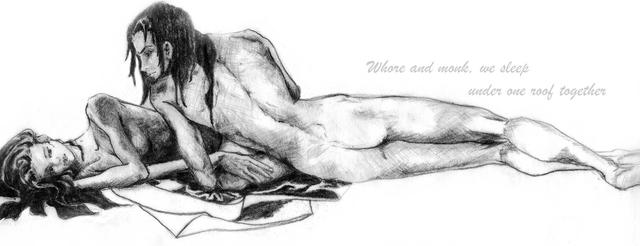 Kathryn Stella: Untitled Study (Lovers)