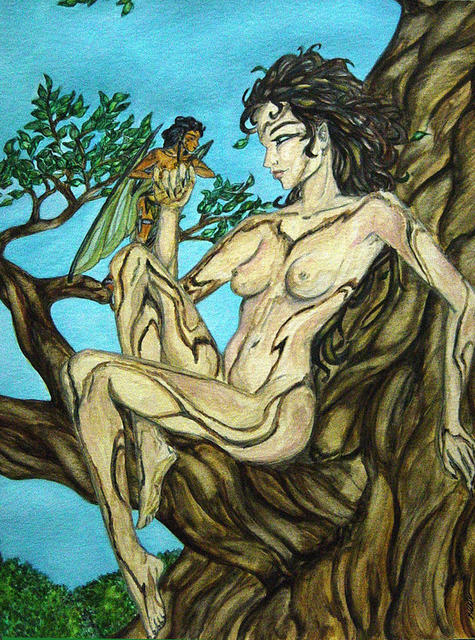 Heather Oliver: Wood Nymph - Tierra's Gaze